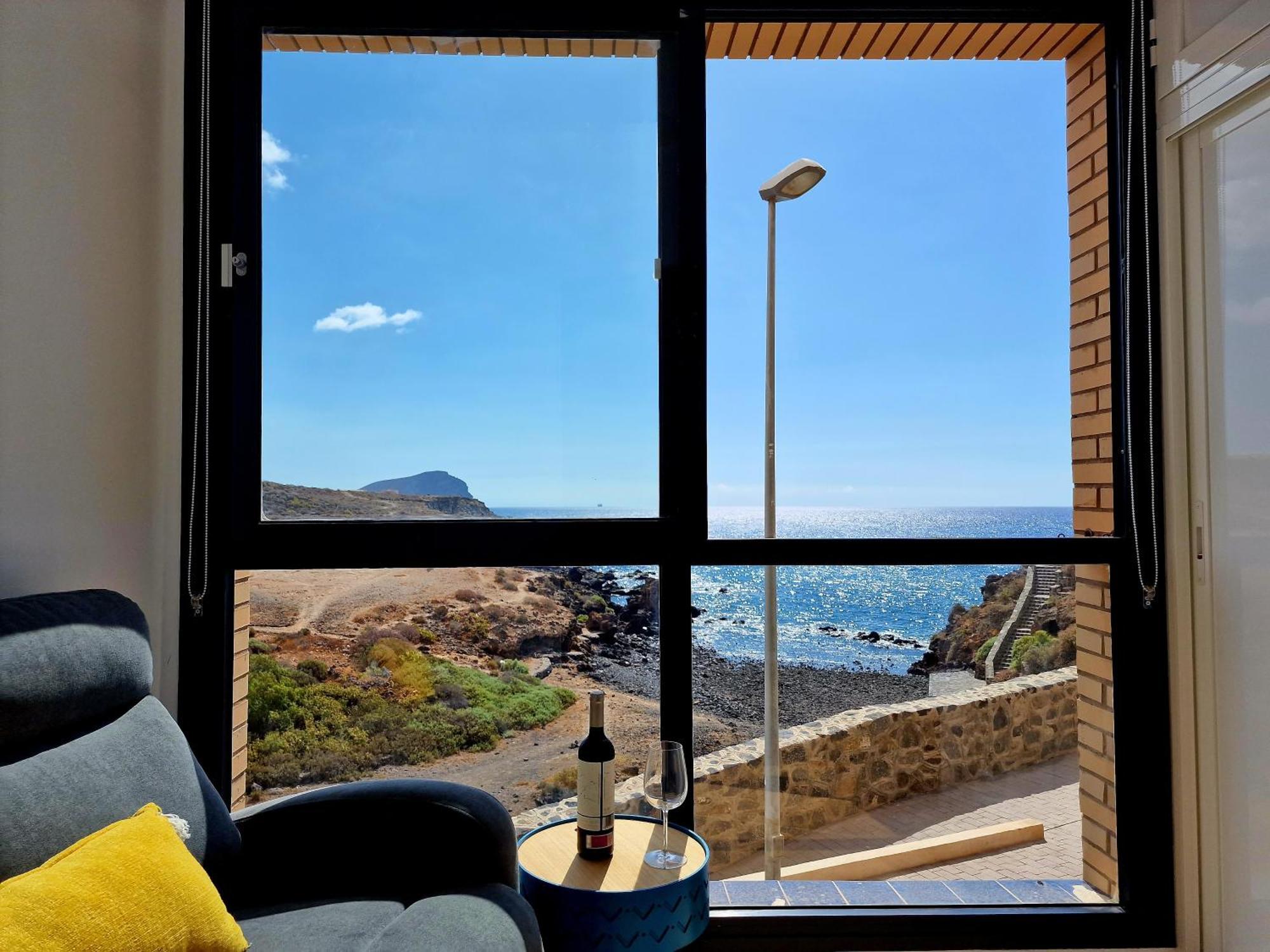 Las Rocas By The Ocean, Wifi And Sea View Los Abrigos Exteriér fotografie