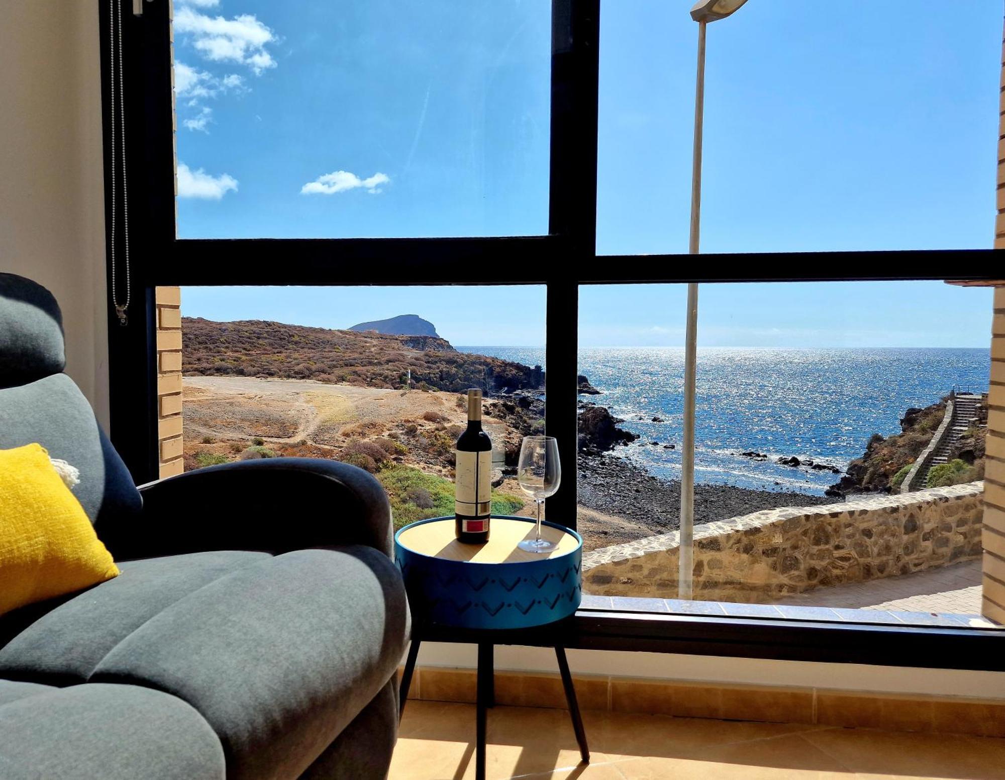 Las Rocas By The Ocean, Wifi And Sea View Los Abrigos Exteriér fotografie